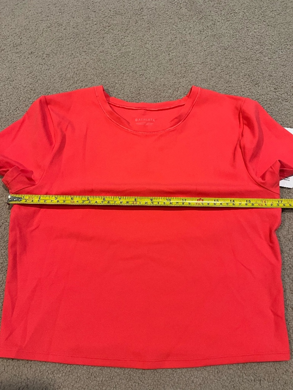 Transcend Open Back Tee. Large. Punch. NWT. - Picture 8 of 10